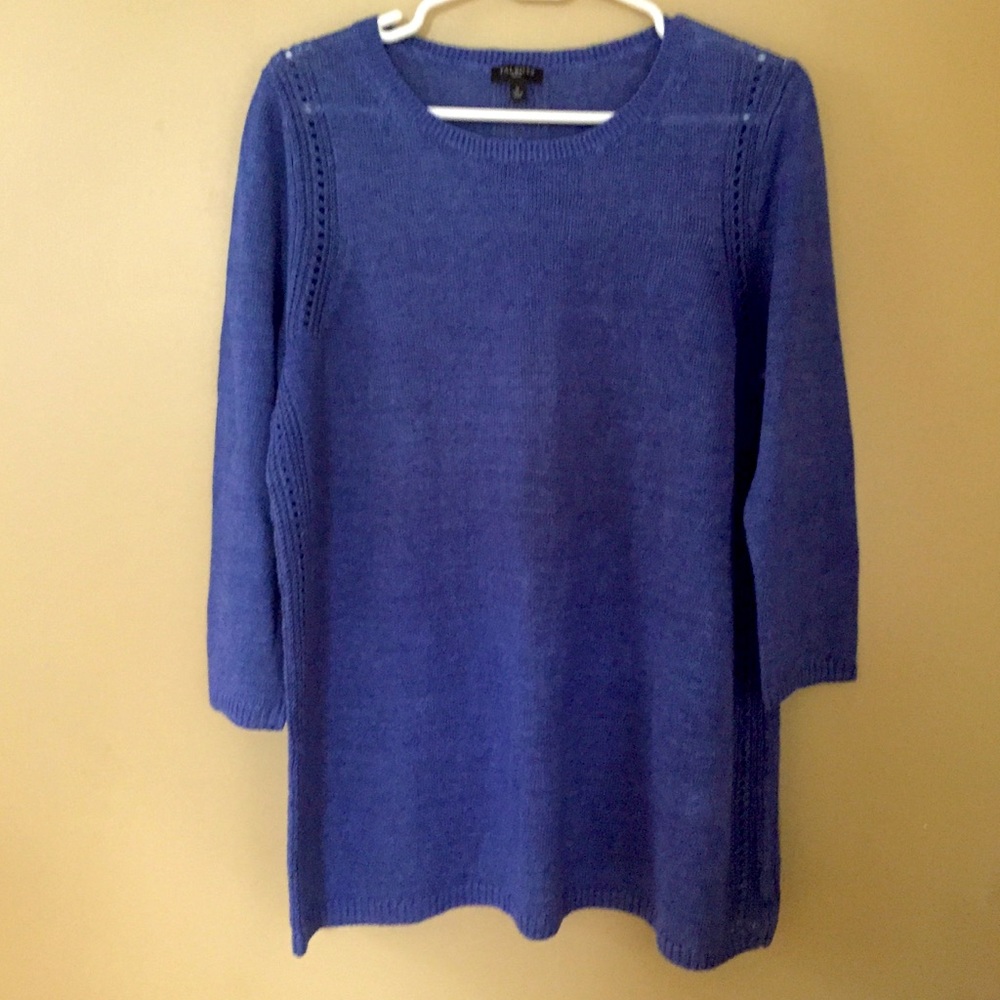 Talbots Linen Knit Sweater